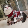 Cute Cat Sweater Costume Winter Warm Pet Clothes for Cats Katten Sphynx Pullover Mascotas Clothing Gatos Products for Animals