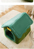 Foldable Dog House Kennel Bed Mat For Small Medium Dogs Cats Winter Warm Cat Bed Nest Pet Products Basket Pets Puppy Cave Sofa