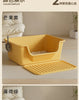 Splash-proof Oversized Cat Litter Box Semi-closed Open Pet Toilet Big Mac Cat Litter Box Pet Supplies