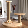 Cat scratch board is wear-resistant and does not shed debris. Cat scratch column is made of sisal hemp, and cat toys are used to