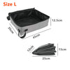 Folding Outdoor Cat Litter Box Portable Travel Cat Toilet with Cover Closed Puppy Toilet Tray Waterproof Pet Bedpan Pet Product