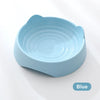 Pet Dog Cat Food Bowl Cat Water Feeding Bowl Durable Plastic Standing Ear Threaded Pet Bowl Feeder Pets Dogs Cats Accessories