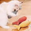 Cat Fish Toy Cat Scratcher Catnip Toy Interactive Simulation Fish Cat Mint Fidget Toys Stuffed Playing Toy For Cat Kitten