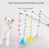 Funny Kitten Cat Teaser Interactive Toy Rod With Bell And Toys For Cats Teaser Interactive Toy Rod Pet Cats Toys Stick