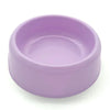 Nordic Style Pet Plastic Bowl Solid Color Simple Round Mouth Dog Bowl Small Fresh Dog Food Set Cat Pet Bowl Dog Accessories