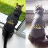 fashion cat cool clothes autumn winter puppy kitty golden letter printed  hoodies accesorios kitten clothes jumper designer