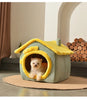 Foldable Dog House Kennel Bed Mat For Small Medium Dogs Cats Winter Warm Cat Bed Nest Pet Products Basket Pets Puppy Cave Sofa