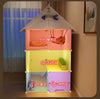 Cat Cage Anti-jailbreak Home Indoor Cat House with Cat Litter Basin Toilet Super Large Space Multi-storey Cat Villa Pet Supplies