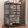 Cat Cage with Super Large Free Space Cat Cages Villa on The Third Floor with Separate Toilets Dog Cage Home Use Pet Nest House