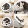 Cute Cat Bed Pet House Kitten Lounger Cushion Small Dog Tent Mat Washable Puppy Basket Cave Mat Soft for Cats House Bed Supplies