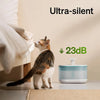 2.1L Automatic Cat Water Fountain，Ultra Quiet Pet water dispenser for Cats dogs,Two Flow Modes Drinking Fountain Cat Accessories