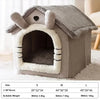 Foldable Dog House Kennel Bed Mat For Small Medium Dogs Cats Winter Warm Cat Bed Nest Pet Products Basket Pets Puppy Cave Sofa