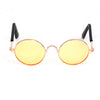 Cute Vintage Round Cat Sunglasses Pet Photos Props Reflection Eyewear Glasses for  Cats Small Dog Pet Dog Cat Accessories