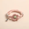 New Cute Flower Pet Cat Cat Collar Traction Cute Cartoon Flower Bell Collar Cat Necklace Small Dog Dog Supplies