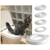 Kitten For Reusable Pet Litter Trainer Potty Cats Supplies Tray Indoor Professional Kit Puppy Toilet Cat System Training Toilet