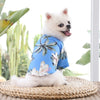 Pet Cat T-Shirts Hawaiian Beach Style Thin Breathable Summer Dog Clothes for Small Dogs Chihuahua Yorkies Poodle Puppy Cat Vest