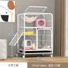 Cat Cage with Super Large Free Space Cat Cages Villa on The Third Floor with Separate Toilets Dog Cage Home Use Pet Nest House