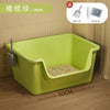 Splash-proof Oversized Cat Litter Box Semi-closed Open Pet Toilet Big Mac Cat Litter Box Pet Supplies