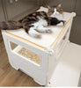 Transparent Cat Cages Home Indoor Multi-storey Pet Villa Cat Litter One Super Large Space Cat Cage House Pet Product E