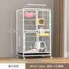 Cat Cage with Super Large Free Space Cat Cages Villa on The Third Floor with Separate Toilets Dog Cage Home Use Pet Nest House