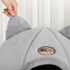 Winter Warm And Cold Proof Cat Bed Cozy Cat Cave Bed Cat Tent With Removable Cushion Pillow Cat Head Shape Cute Pet Supplies