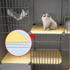 modern Iron mesh Cat Cages multi-layer space Cat Villa with Litter box Toilet pet Cage for Cats Indoor Luxury Cat house Dog Cage