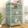 Cat Cage with Super Large Free Space Cat Cages Villa on The Third Floor with Separate Toilets Dog Cage Home Use Pet Nest House