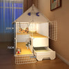 Cat Cage Anti-jailbreak Home Indoor Cat House with Cat Litter Basin Toilet Super Large Space Multi-storey Cat Villa Pet Supplies