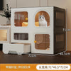 Transparent Cat Cages Home Indoor Multi-storey Pet Villa Cat Litter One Super Large Space Cat Cage House Pet Product E