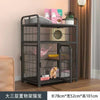 Cat Cage with Super Large Free Space Cat Cages Villa on The Third Floor with Separate Toilets Dog Cage Home Use Pet Nest House