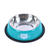 Cat Food Bowl Stainless Steel Kitten Cat Feeder Water Bowl With Non-Slip Rubber Base Small Pet Bowl Cat Accessories Pet Supplies