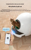 Automatic Self Cleaning Cat Litter Box Extra Large with APP LED Indicator Smart Health Monitor Litter Box English Version