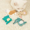 Cats Toy with Catnip Plush Cat Toys for Kitten Teeth Grinding Thumb Pillow Chewing Toy Claws Thumb Bite Pet Accessories