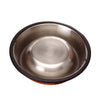 Cat Food Bowl Stainless Steel Kitten Cat Feeder Water Bowl With Non-Slip Rubber Base Small Pet Bowl Cat Accessories Pet Supplies