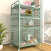 Cat Cage with Super Large Free Space Cat Cages Villa on The Third Floor with Separate Toilets Dog Cage Home Use Pet Nest House