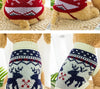 Popular Elk Print Cat Puppy Sweater Autumn Winter Pet Clothes Coat for Small Dogs Cats Cute Warm Clothing Kitten Costume